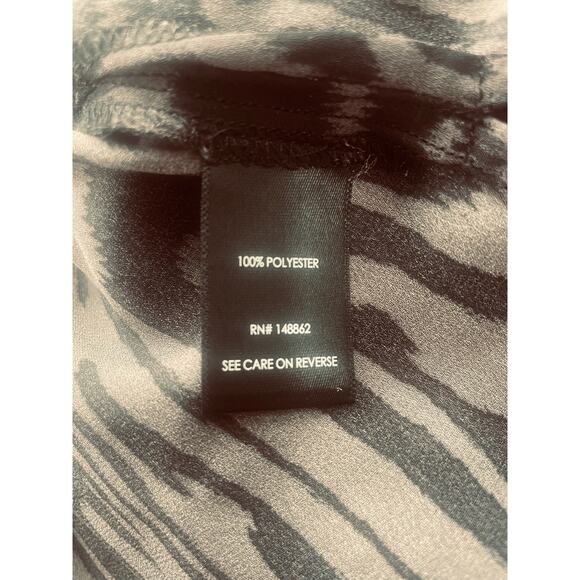 Torrid Sz 3 long line zebra print tunic top lightweight - Picture 7 of 13